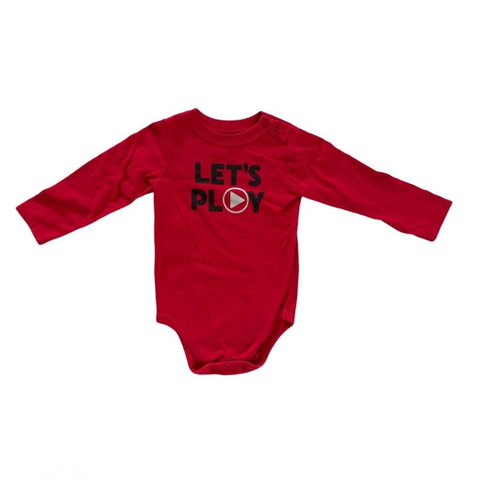 “Let's Play” Onesie Size 24M GUC